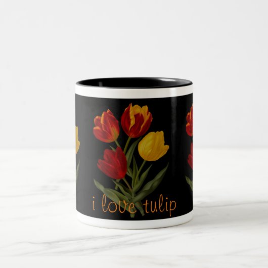 i Liebe Tulpe Tasse (Mittel)