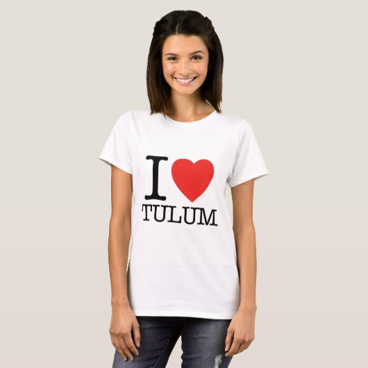 I Liebe Tulum T-Shirt (Vorne ganz)