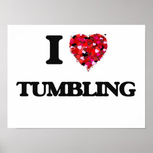 I Liebe Tumbling Poster