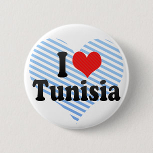 I Liebe Tunesien Button