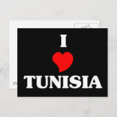 I Liebe Tunesien Postkarte (Vorne/Hinten)