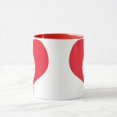 I Liebe Tunesien Tasse (Zentrum)