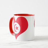 I Liebe Tunesien Tasse (Vorderseite Links)