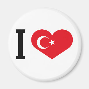 I Liebe Türkei Magnet