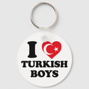 I Liebe Türkische Jungs Schlüsselanhänger