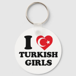 I Liebe Türkische Mädchen Schlüsselanhänger
