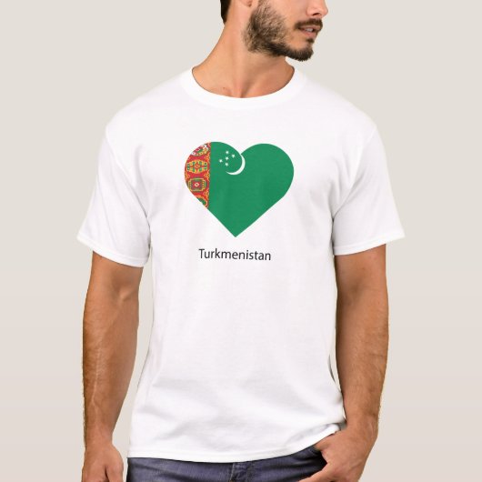 I Liebe Turkmenistan T-Shirt (Vorderseite)