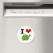 I Liebe Turtles Magnet (In Situ (Geschirrspüler))