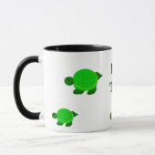 I Liebe Turtles Tasse (Links)