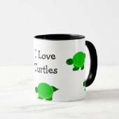 I Liebe Turtles Tasse (VorderseiteRechts)