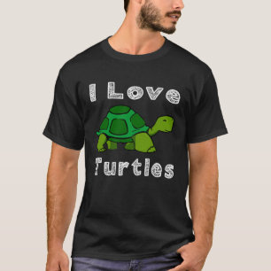 I Liebe Turtles Tortoise Reptile Zoo Meeresschildk T-Shirt