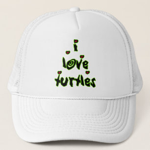 I Liebe Turtles Truckerkappe
