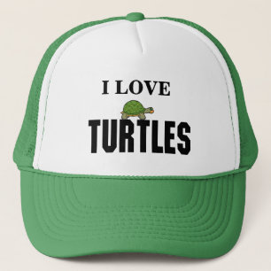 I Liebe Turtles Truckerkappe