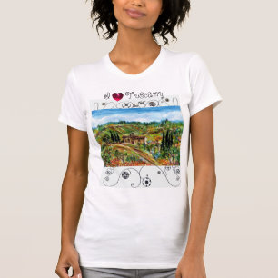 I LIEBE TUSKANISCHE, ALTE LANDWIRTSCHAFT IN CHIANT T-Shirt