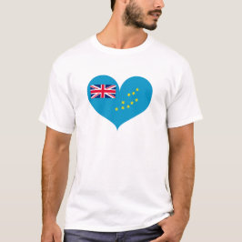 I Liebe Tuvalu Flag T-Shirt