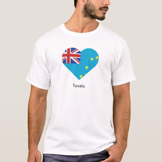 I Liebe Tuvalu T-Shirt (Vorderseite)