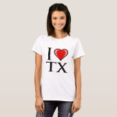 I Liebe TX - Texas T-Shirt (Vorne ganz)