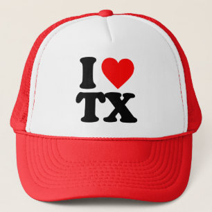 I LIEBE TX TRUCKERKAPPE