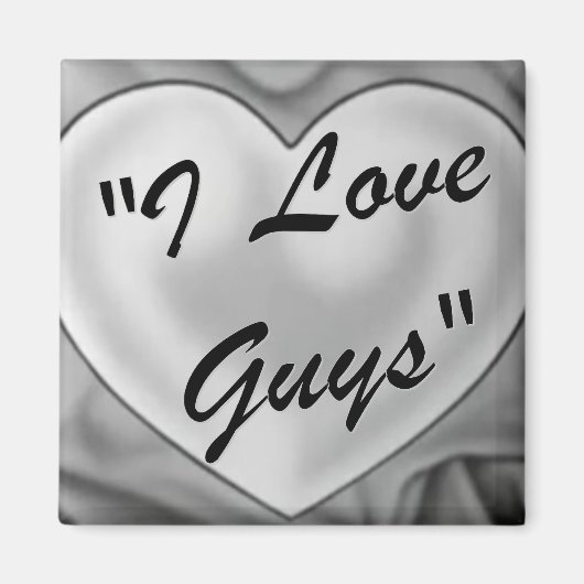I LIEBE TYP MAGNET (Vorne)