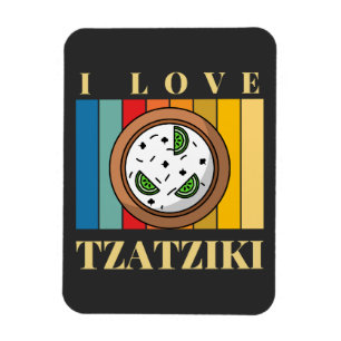 i Liebe tzatziki griechisch Essen Griechenland And Magnet