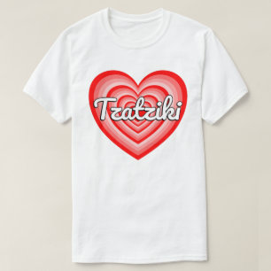 I Liebe Tzatziki Sauce Herzlich Funny Greece Food T-Shirt