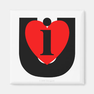 I Liebe U - Magnet