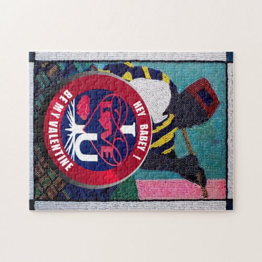 ...I LIEBE U MIT ALL MEINEM HERZEN JIGSAH PUZZLE (Horizontal)