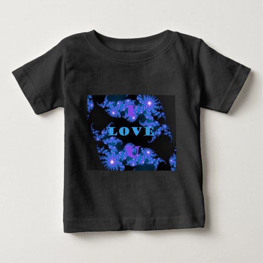 I Liebe U.png Baby T-shirt (Vorderseite)