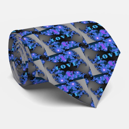 I Liebe U.png Krawatte (Gerollt)