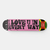 I LIEBE U Skateboard (Horizontal)