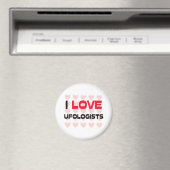 I LIEBE UFOLOGISTEN MAGNET (In Situ (Geschirrspüler))