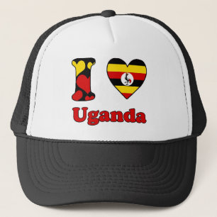 I Liebe Uganda Truckerkappe