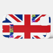 I Liebe UK Art Print Case-Mate iPhone Hülle (Rückseite (Horizontal))