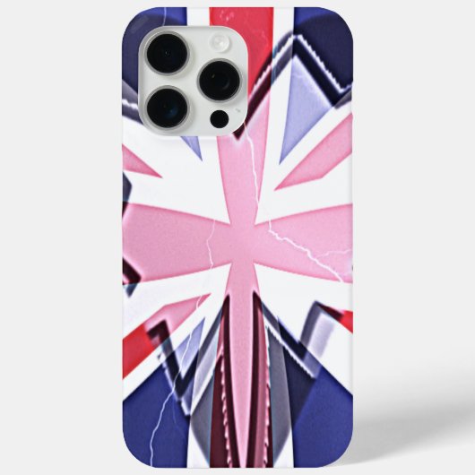 "I Liebe UK" Art Print Case-Mate iPhone Hülle (Rückseite)