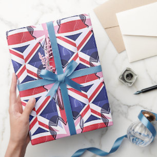 "I Liebe UK" Art Print Geschenkpapier