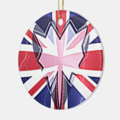 "I Liebe UK" Art Print Keramik Ornament (Links)