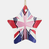 "I Liebe UK" Art Print Keramikornament (Rechts)