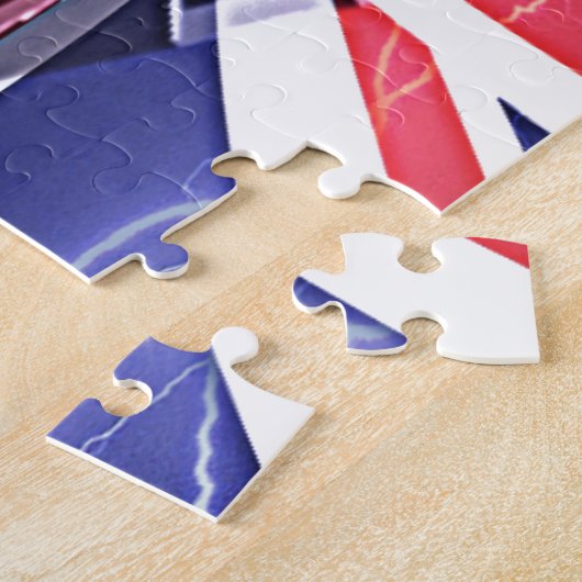 "I Liebe UK" Art Print Puzzle (Seite)