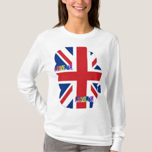 I Liebe UK Art Print T-Shirt