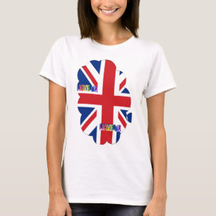 I Liebe UK Art Print T-Shirt
