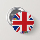 I LIEBE UK BUTTON (Vorne & Hinten)