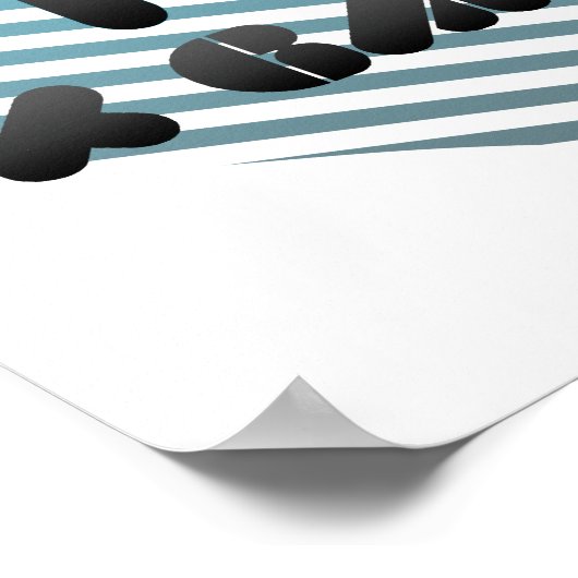 I Liebe UK Garage Poster (Ecke)