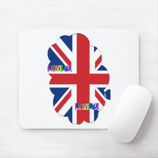 I LIEBE UK MOUSEPAD (Mit Mouse)