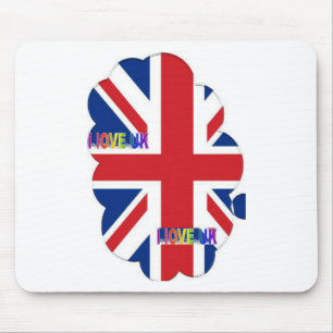 I LIEBE UK MOUSEPAD
