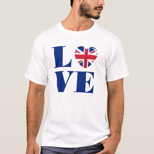 I LIEBE UK T-Shirt (Vorderseite)