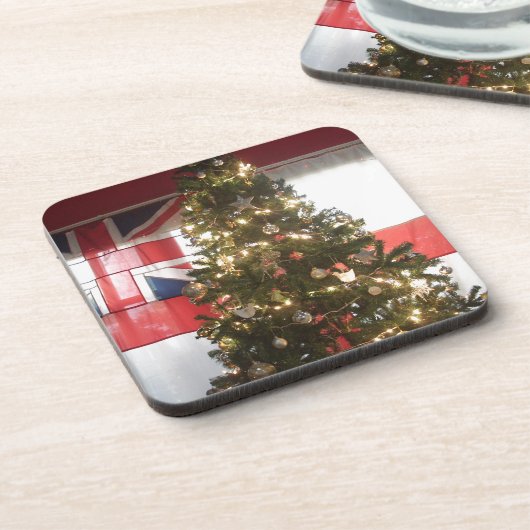 I Liebe UK Time Untersetzer (Linke Seite)