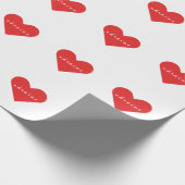 I Liebe Ukraine Geschenkpapier (Ecke)