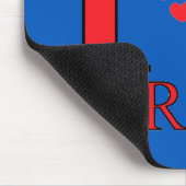 I Liebe Ukraine Mousepad (Ecke)