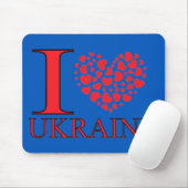 I Liebe Ukraine Mousepad (Mit Mouse)