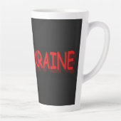"#I LIEBE UKRAINE" Niedliches Design. Jetzt kaufen Milchtasse (Rechts)